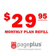 Page Plus Monthly Plan Refill - PrePaid Phone Zone