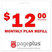 Page Plus Monthly Plan Refill - PrePaid Phone Zone