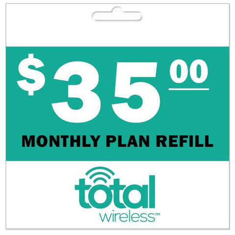 Total Wireless Monthly Refill Plans - PrePaid Phone Zone